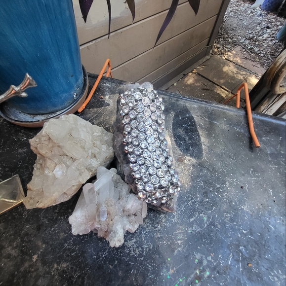 Rhinestone Stretchy Bracelet - Picture 1 of 4